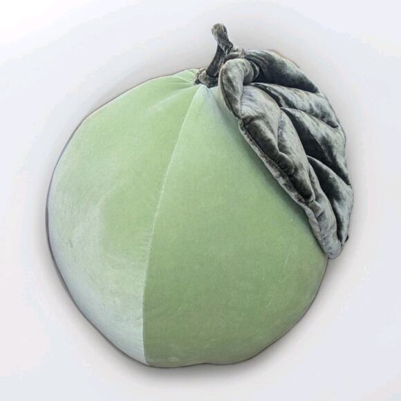 VTG Oi Of San Francisco Fruit Pillow Plush Decor Unique Maximalist Green Pear - Picture 1 of 3
